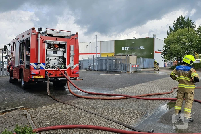 Bedrijven zonder stroom door brand in transformatorhuis