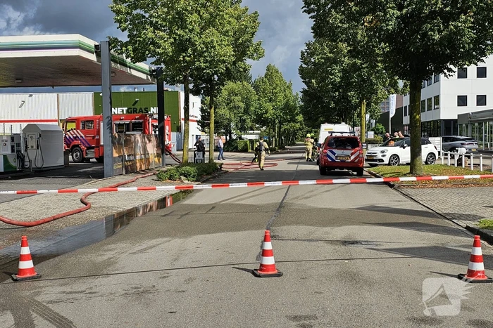 Bedrijven zonder stroom door brand in transformatorhuis
