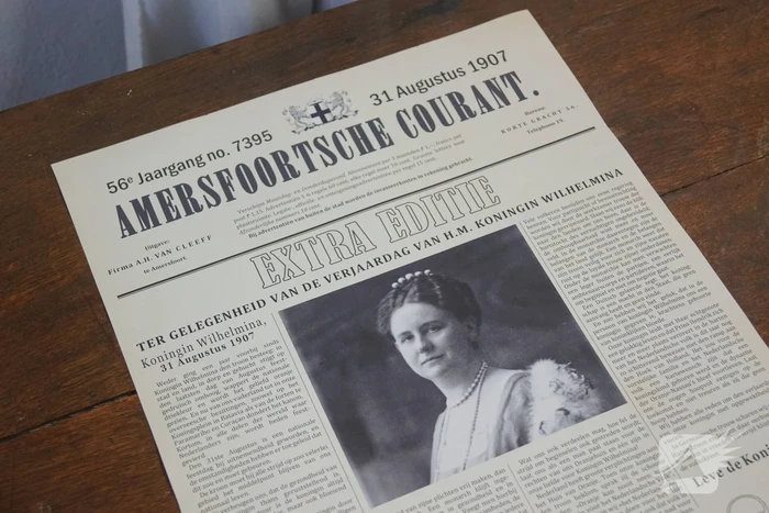 Verjaardag van koningin Wilhelmina wordt gevierd