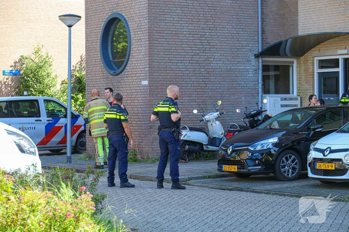 Woning brand snel onder controle