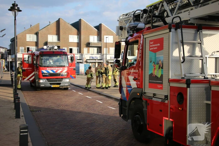 Brand in vriezer van hotel snel onder controle