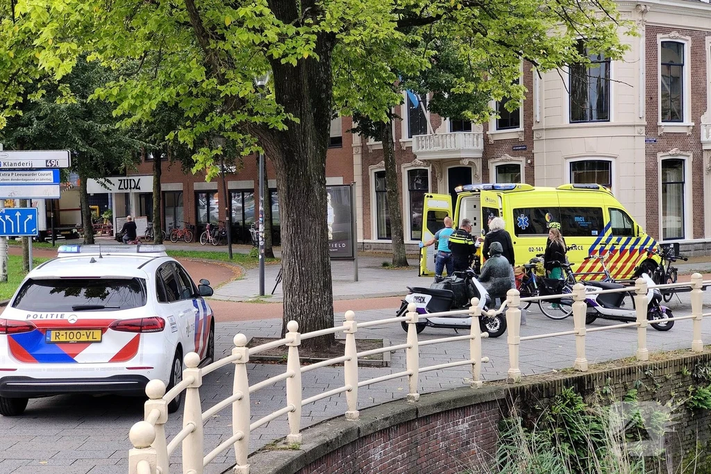Wirdumerpoortsbrug 112 melding Leeuwarden 