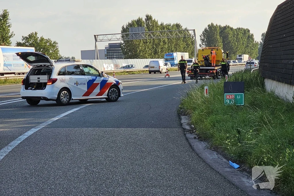 Rijksweg A30 L 9,0 112 melding Ede 