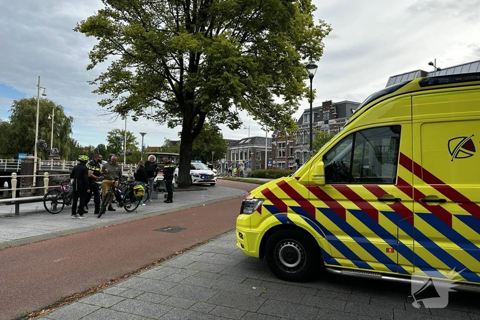 Fietsers ten val bij botsing
