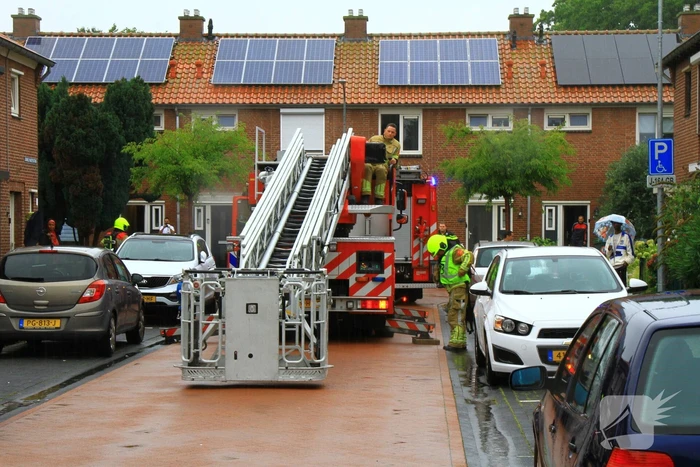 Rookontwikkeling bij brand in woning