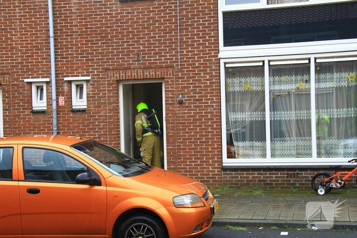 Rookontwikkeling bij brand in woning
