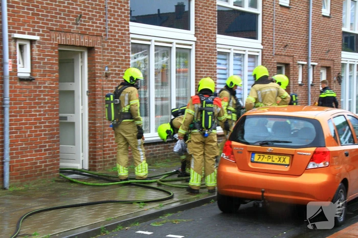 Rookontwikkeling bij brand in woning