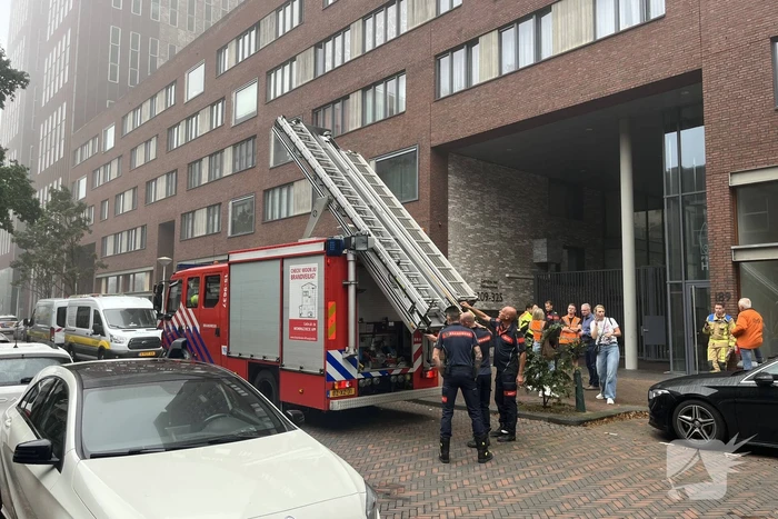 Wooncomplex ontruimd wegens grote lekkage