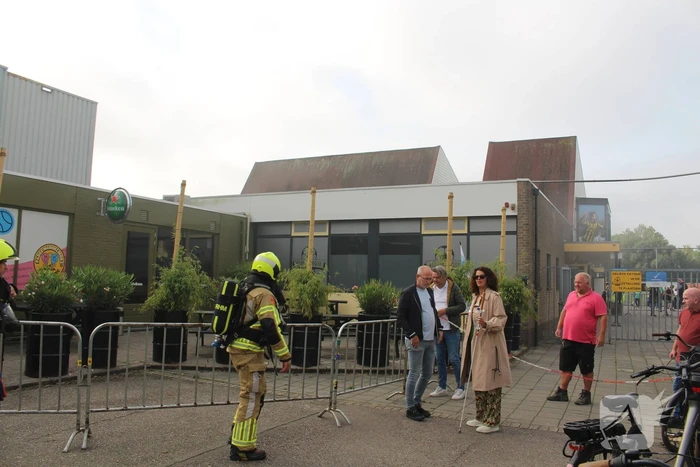 Grote brand in sportgebouw