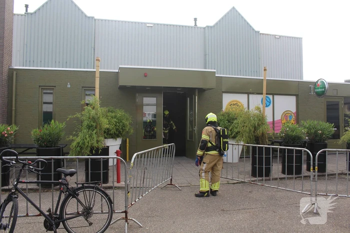 Grote brand in sportgebouw