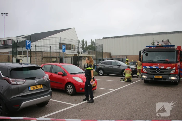 Grote brand in sportgebouw