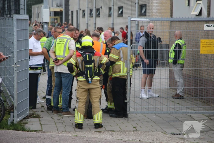 Grote brand in sportgebouw