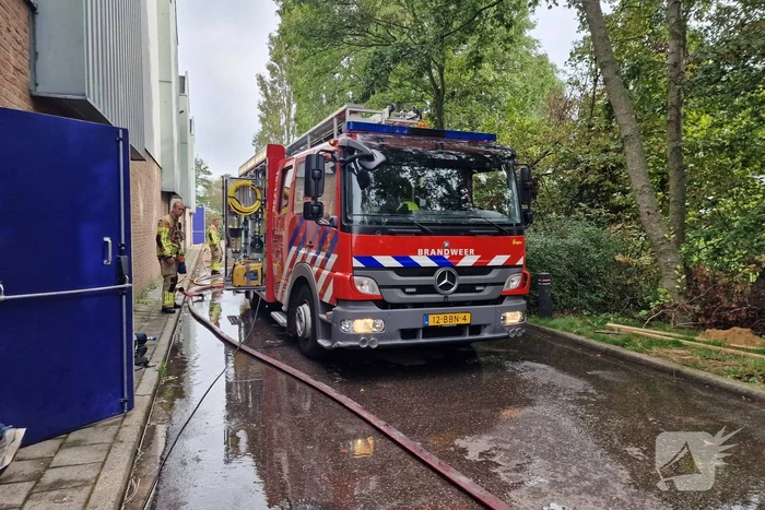 Grote brand in sportgebouw