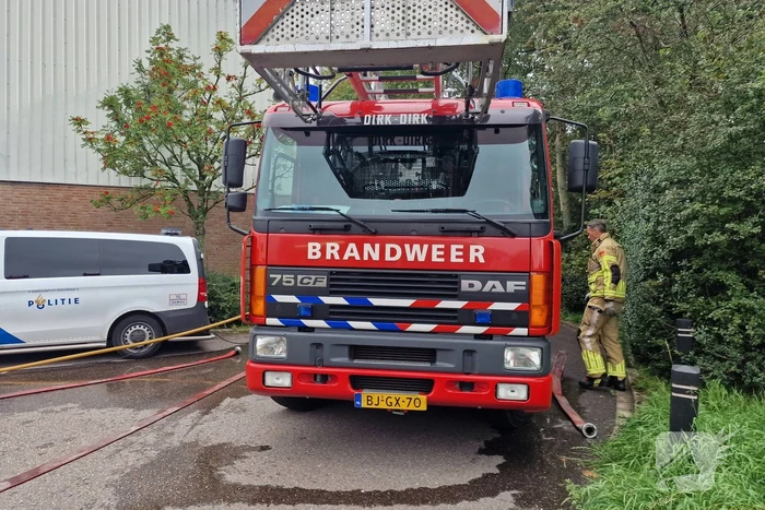 Grote brand in sportgebouw