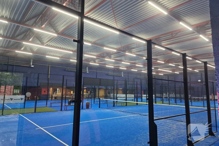 Grote brand in sportgebouw