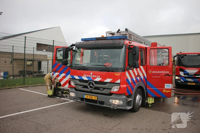 Grote brand in sportgebouw