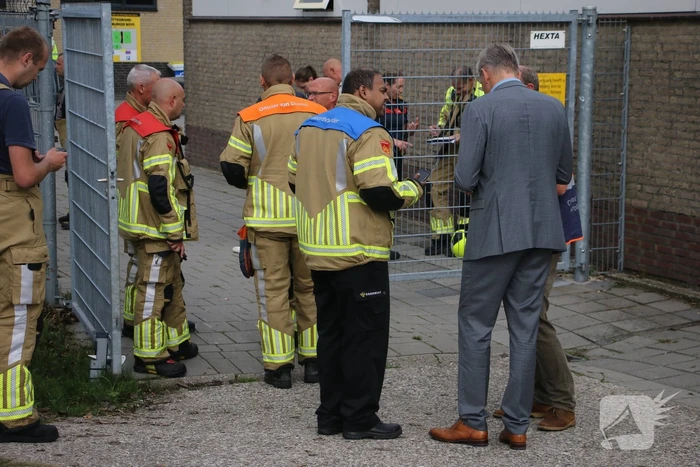 Grote brand in sportgebouw
