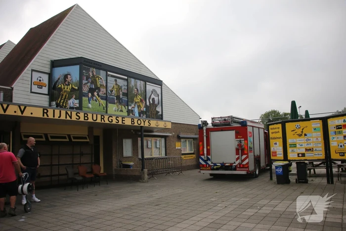 Grote brand in sportgebouw