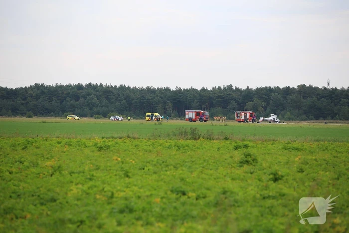Vliegtuig in brand na crash bij luchthaven