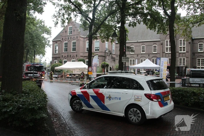 Gaslekkage bij opbouw evenement