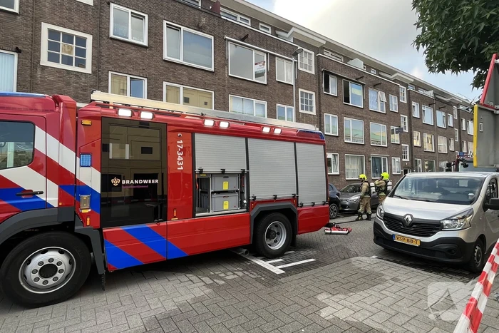 Schade bij felle brand in woning