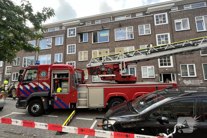 Schade bij felle brand in woning