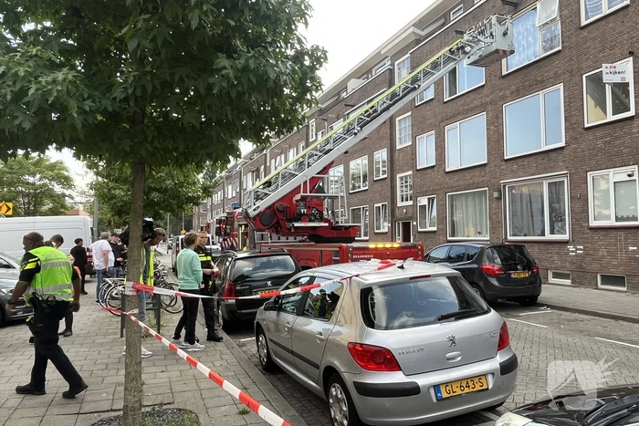 Schade bij felle brand in woning