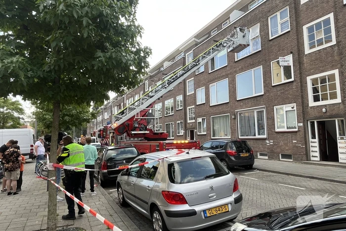 Schade bij felle brand in woning