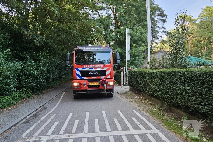 Brand in keuken van pannenkoekenrestaurant