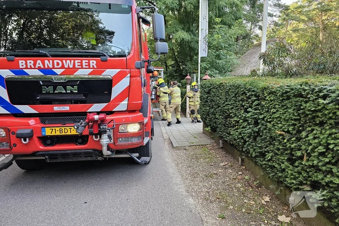 Brand in keuken van pannenkoekenrestaurant