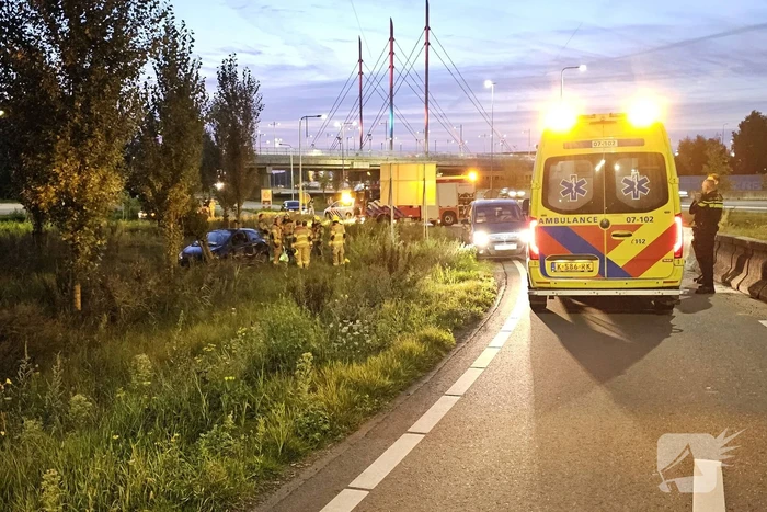 Hulpdiensten ingezet voor eenzijdig ongeval
