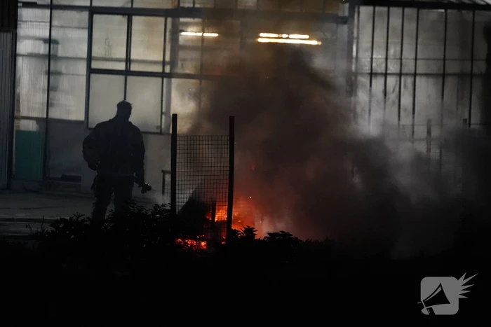 Industriebrand blijkt buitenbrand
