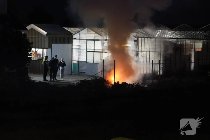 Industriebrand blijkt buitenbrand
