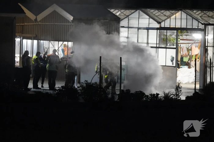 Industriebrand blijkt buitenbrand