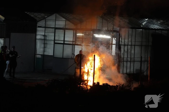 Industriebrand blijkt buitenbrand