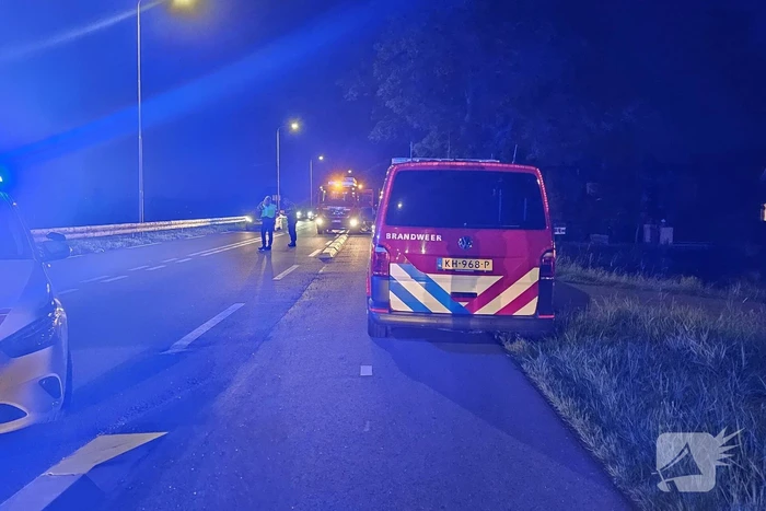 Industriebrand blijkt buitenbrand