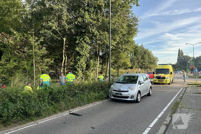Fietser ernstig gewond bij botsing met automobilist