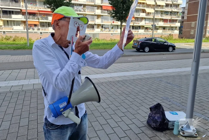 Demonstratie Extinction Rebellion voor het gemeentehuis
