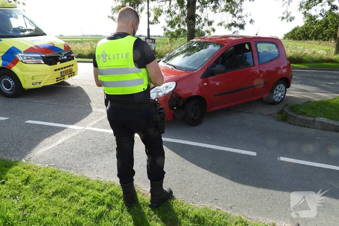 Motorrijder gewond bij botsing met automobilist