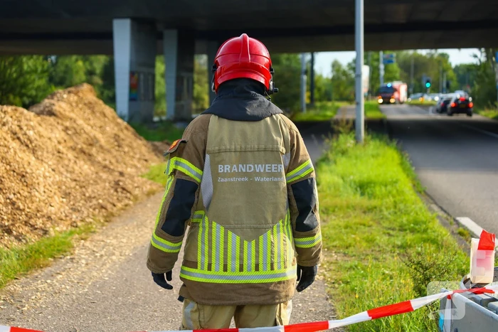 Lange files door milieu incident