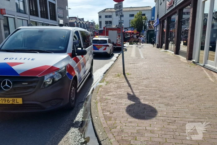 Telefoon vat vlam in kapsalon