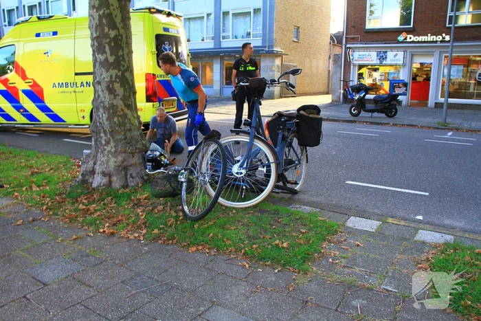 Fietser gewond bij botsing