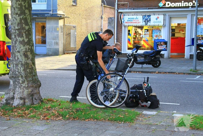 Fietser gewond bij botsing