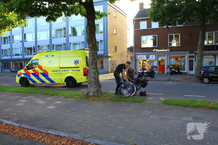 Fietser gewond bij botsing