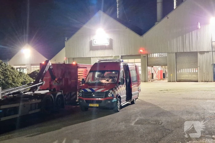 Brandweer uren bezig met brand bij grasdrogerij
