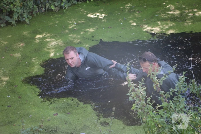 Zoekslagen in water na aantreffen kinderstep