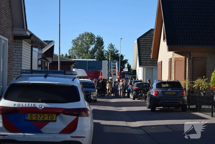 Brand bij woonwagen snel onder controle