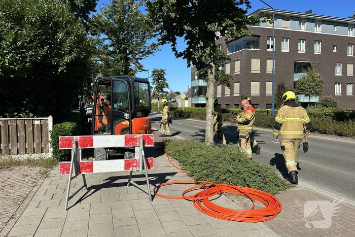 Gaslekkge na werkzaamheden