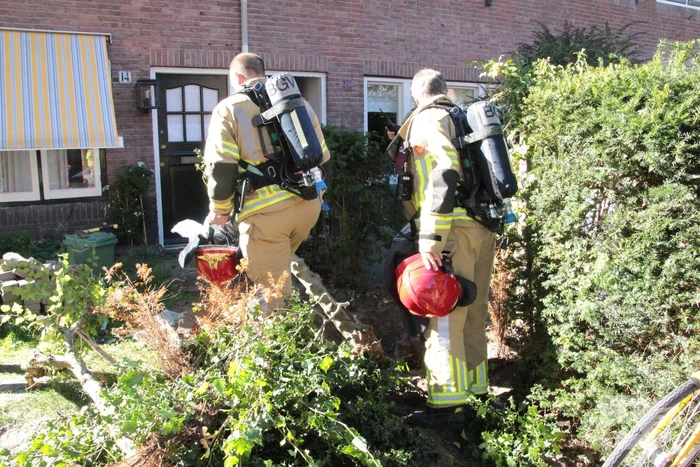 Gasleiding geraakt tijdens weghalen van boom