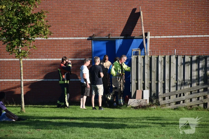 Bauwalg veroorzaakt sterke gaslucht